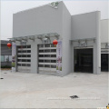 Transparent Sectional Acrylic Garage Door